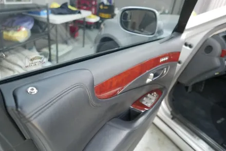 렉서스 LS460 실내 내장재 복원 작업 (내장재가 변색되어 버렸네요..) / 부산, 기장, 양산