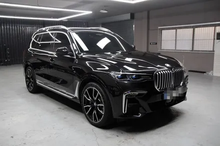 BMW X7 40i 광택 유리막코팅? 세라믹코팅! 시공 (글론 이오로 시공해드렸어요~!) / 부산, 기장, 양산