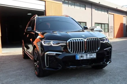 BMW X7 40i 광택 유리막코팅? 세라믹코팅! 시공 (글론 이오로 시공해드렸어요~!) / 부산, 기장, 양산