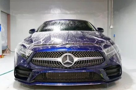 벤츠 CLS300d 부산 PPF 프런트패키지 시공 (PPF 한번 해본사람은 또 하십니다) / 부산, 기장, 양산
