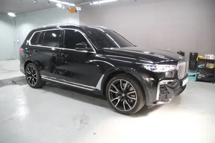 BMW X7 40i 광택 유리막코팅? 세라믹코팅! 시공 (글론 이오로 시공해드렸어요~!) / 부산, 기장, 양산