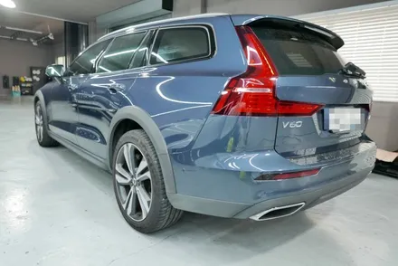 볼보 V60 페인트 날림으로 인한 광택 유리막코팅 재시공 작업 (서걱거리는 도장면 새단장 했어요~!) / 부산, 기장, 양산