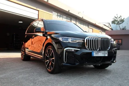 BMW X7 40i 광택 유리막코팅? 세라믹코팅! 시공 (글론 이오로 시공해드렸어요~!) / 부산, 기장, 양산