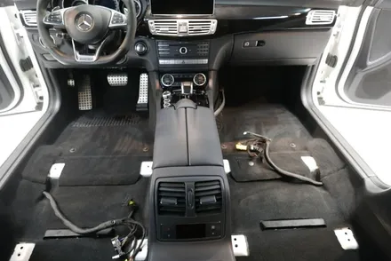 벤츠 CLS63AMG 광택 유리막코팅 그리고 실내클리닝 (판금도색 휠복원까지 한방에 시공 끝!) / 부산, 기장, 양산