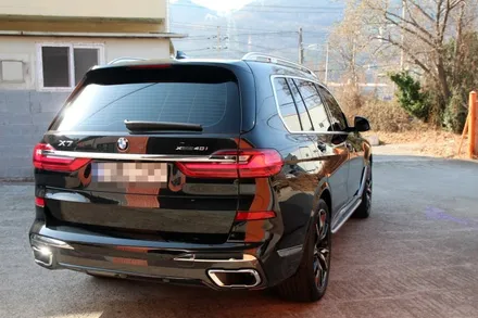 BMW X7 40i 광택 유리막코팅? 세라믹코팅! 시공 (글론 이오로 시공해드렸어요~!) / 부산, 기장, 양산