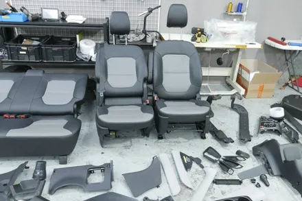 기아 레이 실내크리닝 입고인데.. 분해세차라고 해야 하나..ㄷㄷㄷ / 부산, 기장, 양산