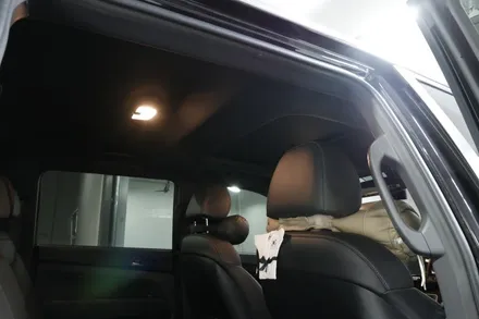 쌍용 렉스턴스포츠 모빌하임 차바닥 매트 그리고 실내크리닝 (애완견 털이 어마무시..ㄷㄷㄷ) / 부산, 기장, 양산