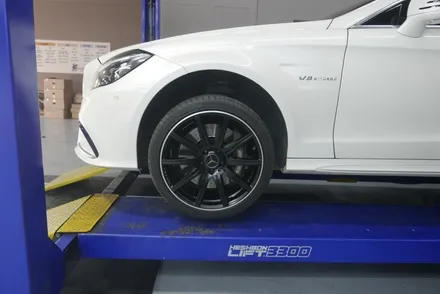 벤츠 CLS63AMG 광택 유리막코팅 그리고 실내클리닝 (판금도색 휠복원까지 한방에 시공 끝!) / 부산, 기장, 양산