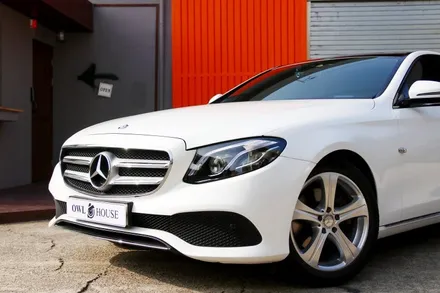 벤츠 E220d 부산 랩핑 (에이버리 다이아몬드 화이트 랩핑 작업기) / 부산, 기장, 양산
