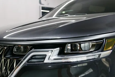 기아 카니발 KA4 크롬딜리트 시공 (반짝이는크롬들을 싹~숨겨드렸습니다 일명 크롬죽이기!!) / 부산, 기장, 양산