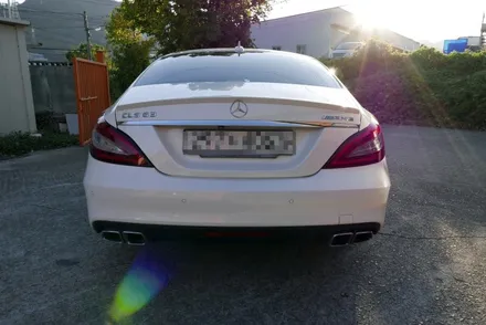 벤츠 CLS63AMG 광택 유리막코팅 그리고 실내클리닝 (판금도색 휠복원까지 한방에 시공 끝!) / 부산, 기장, 양산