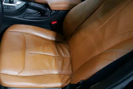 BMW 320d 가죽시트 크리닝 (브라운시트 때벗겨보기~) / 부산, 기장, 양산