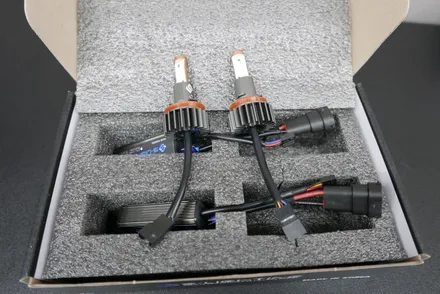현대 벨로스터 LED 전조등 장착 (국내생산 제품 에스라이팅입니다~) / 부산, 기장, 양산