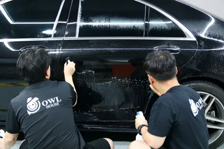 벤츠 S350d 부산 PPF 프런트패키지 그리고 도어4P까지 (PPF 한번 맛보시면 또 하십니다~) / 부산, 기장, 양산