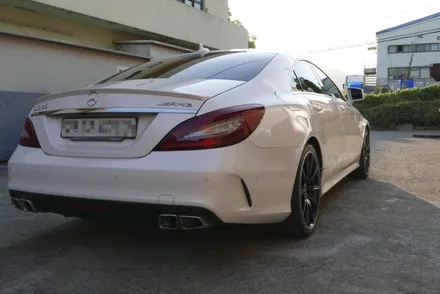 벤츠 CLS63AMG 광택 유리막코팅 그리고 실내클리닝 (판금도색 휠복원까지 한방에 시공 끝!) / 부산, 기장, 양산