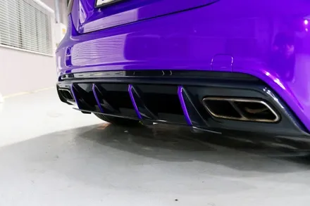 벤츠 A45 AMG 부산랩핑 (3M1080-GP258 Gloss Plum Explosion + 사이드미러 수전사까지!) / 부산, 기장, 양산