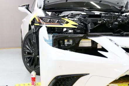 렉서스 신형 ES300h F-SPORT 그릴 장착 (7세대 ES에도 스포츠그릴이 이쁘네요) / 부산, 기장, 양산