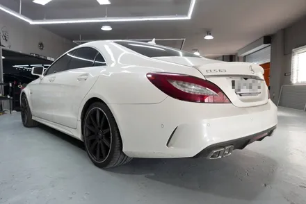 벤츠 CLS63AMG 광택 유리막코팅 그리고 실내클리닝 (판금도색 휠복원까지 한방에 시공 끝!) / 부산, 기장, 양산