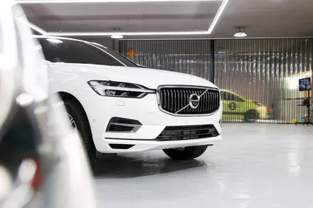 볼보 XC60 PPF 프런트패키지 광택 유리막코팅 (PPF 물론 좋지만 금액적 부담이라면?) / 부산, 기장, 양산