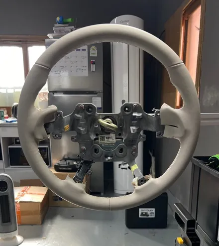 현대 그랜저IG 부산 핸들 커스텀 (핸들과 에어백 깔맞춤 커스텀 해드렸어요!) / 부산, 기장, 양산