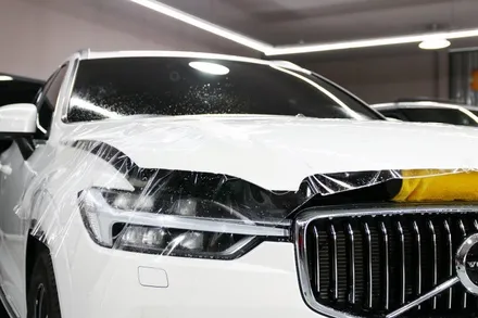 볼보 XC60 PPF 프런트패키지 광택 유리막코팅 (PPF 물론 좋지만 금액적 부담이라면?) / 부산, 기장, 양산