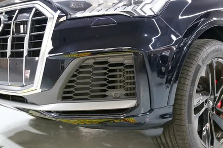 아우디 Q7 블랙아웃 랩핑 (크롬파츠들을 블랙으로 씌웠어요~!) / 부산, 기장, 양산