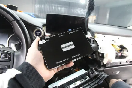 렉서스 NX300h 애플 카플레이 모듈 (아이폰 유저는 카플레이 써줘야죠~) / 부산, 기장, 양산