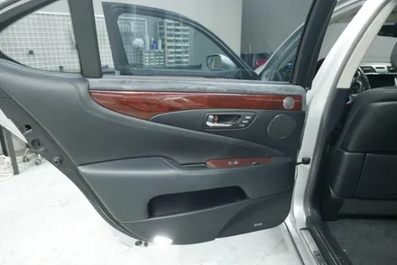 렉서스 LS460 실내 내장재 복원 작업 (내장재가 변색되어 버렸네요..) / 부산, 기장, 양산