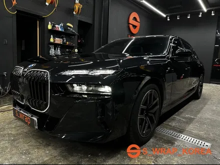 수원랩핑 - BMW 7시리즈 - 크롬죽이기 에스랩 탑클래스 필름 / 영통구 원천동