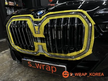 수원랩핑 - BMW 7시리즈 - 크롬죽이기 에스랩 탑클래스 필름 / 영통구 원천동