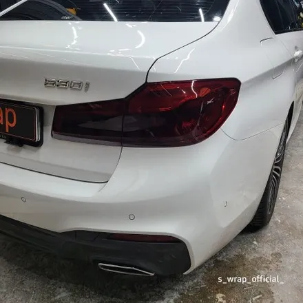 수원랩핑 - BMW 530i - 크롬죽이기 루프스킨 라이트컬러PPF 탑클래스필름 시공 / 영통구 원천동