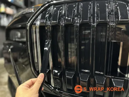 수원랩핑 - BMW 7시리즈 - 크롬죽이기 에스랩 탑클래스 필름 / 영통구 원천동