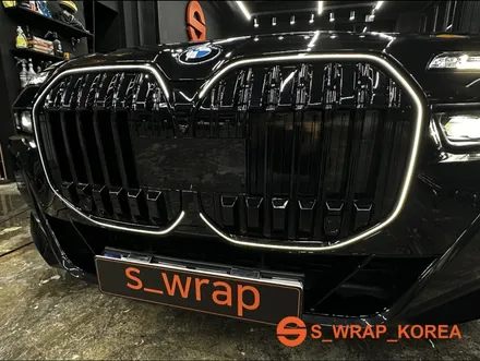 수원랩핑 - BMW 7시리즈 - 크롬죽이기 에스랩 탑클래스 필름 / 영통구 원천동