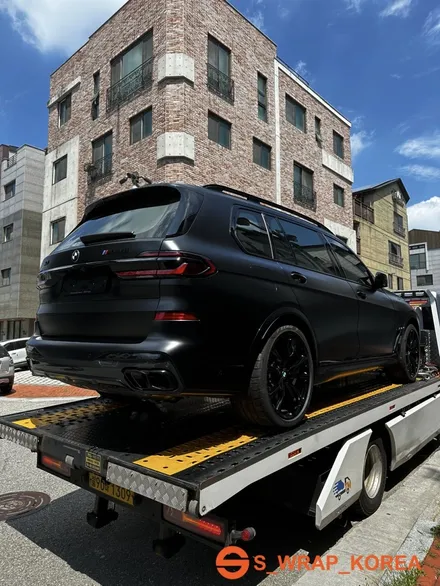 수원PPF - BMW X7 - PPF보험처리  - 에스랩 무광PPF / 영통구 원천동