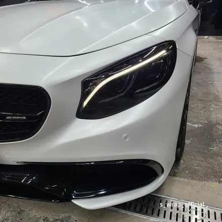 수원 랩핑 - 벤츠 s63 amg 카브리올레 - 에스랩 탑클래스 필름 전체랩핑 / 영통구 원천동