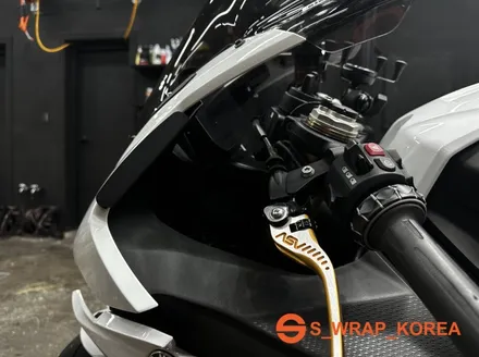 수원랩핑 - BMW S1000rr - 에스랩 탑클래스 필름 전체랩핑 / 영통구 원천동