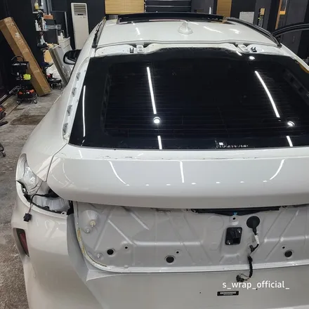 수원PPF - BMW X6 M - 블랙PPF 전체랩핑 탑클래스 필름 시공 / 영통구 원천동