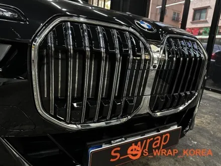 수원랩핑 - BMW 7시리즈 - 크롬죽이기 에스랩 탑클래스 필름 / 영통구 원천동