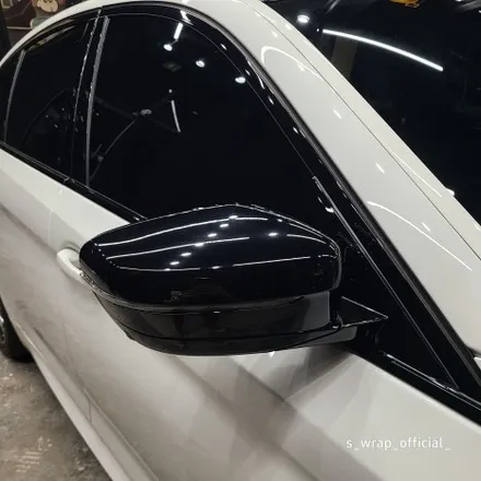 수원랩핑 - BMW 530i - 크롬죽이기 루프스킨 라이트컬러PPF 탑클래스필름 시공 / 영통구 원천동