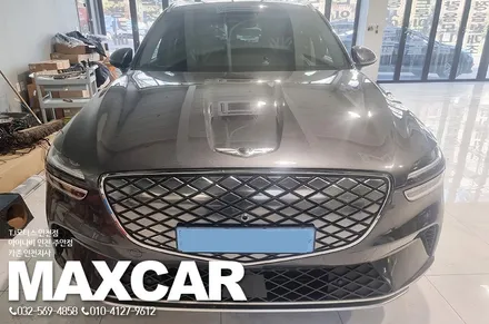 제네시스 GV70 EV M2C-200A 셋탑형 안드로이드 올인원 설치