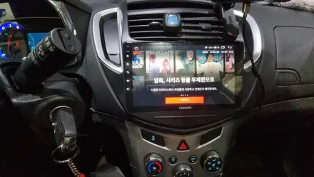 쉐보레 트랙스 카나로 안드로이드 올인원 설치시공 리뷰뷰