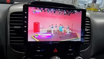 그랜드 카니발 구형 차량에 안드로이드 내비게이션 설치하기