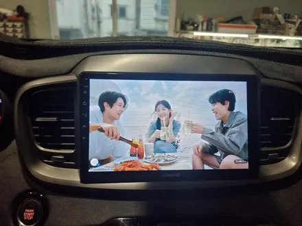 올뉴쏘렌토 안드로이드 올인원 설치 매립