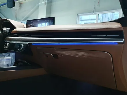 제네시스 G80 순정 엠비언트 도어캐치 스피커 확장시공