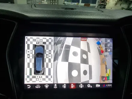 싼타페DM 카나로 안드로이드 올인원 매립 어라운드뷰 패키지 설치