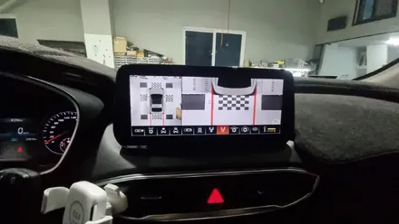 송도 어라운드뷰 싼타페 TM 아이뷰3D 설치하기
