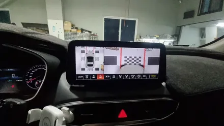 송도 어라운드뷰 싼타페 TM 아이뷰3D 설치하기