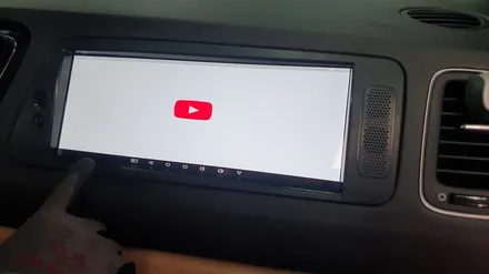 인천 더뉴카니발 안드로이드 천정모니터 보조모니터 XM U184 설치