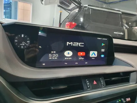 렉서스 ES300H 안드로이드 올인원 M2C-200A 네비매립