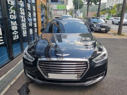 제네시스 EQ900 안드로이드 올인원 카블릿 설치